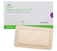 Molnlycke Mepilex Border Flex EM 6x12cm Boîte de 10 Pansements