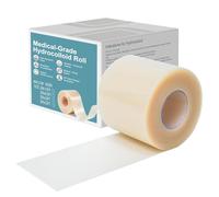 Pansement hydrocolloïde à coupe ajustée - Rouleau de bandage souple et flexible pour brûlures, ampoules, récupération chirurgicale, protection contre les sports de plein air et utilisation quotidienne