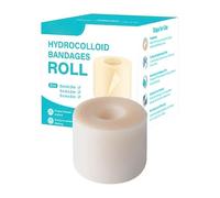 Pansement Hydrocolloïde, Largeur 5cm Rouleau pour Cicatrices, Patch Flexible à Découper pour Types de Peau Voyage Natation