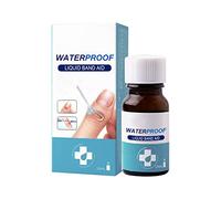 Pansement liquide, 10 ml de réparation cutanée active, adhésif cutané pour les plaies, adhésif cutané résistant à l’eau pour les égratignures, les plaies et les petites coupures