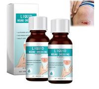 Pansement liquide,Bande Liquide Quotidienne, Pansement Liquide Pour Plaies, Protection Transparente Et Imperméable Pour Petites Coupures Et écorchures (2pcs)