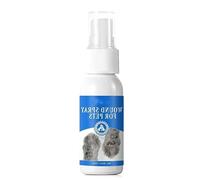 Pansement liquide transparent imperméable pour plaies hémostatiques et hémostatiques - Spray de guérison des plaies pour animaux de compagnie - 30 ml