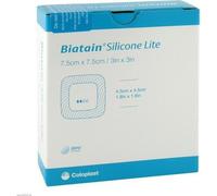 Pansement mousse Biatain Silicone Lite 7,5x7,5 cm 10 pces