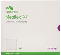Pansement mousse Mepilex XT 15x15 cm 5 pces