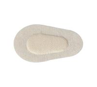 Pansement oculaire non tissé, avec compresse absorbante, auto-adhésif, stérile, couleur chair, 5 cm x 7,5 cm - Boite de 50 pièces