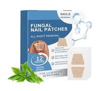 Pansement pour Ongles de Pieds | Correcteur Ongles Pieds Nuit - 18 Patchs Restaurent l'Apparence Saine Améliorent Ongles Décolorés Incarnés Cassés Favorisent la Croissance Soin Pieds Santé Usage Domes