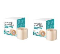 Pansement Silicone Cicatrice, 2x1,5m Bande De Cicatrice En Silicone De Qualité Médicale Réutilisable, Feuilles De Cicatrices Extra Longues Pour La guérisons Des Chéloïdes, Des Cicatrices Chirurgicales