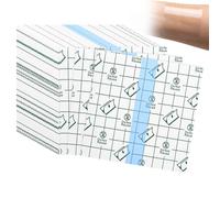 Pansement Tatouage Waterproof, 50 Pièces 10x10cm Protection Tatouage | Pansement Seconde Peau, Transparent Imperméable Cache Tatouage Waterproof, pour Poignets Épaules Bras