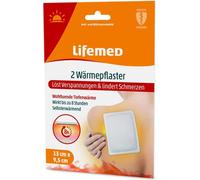 Pansement thermogène Lifemed 95 x 130 mm blanc, pack de 2