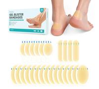 Pansements à bulles pour pieds - Bandages hydrocolloïdes - Promifun 25 carats - Résistants à l'eau - Pour la prévention et la récupération