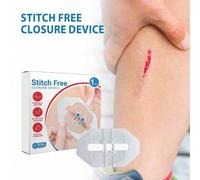Pansements adhésifs pour fermeture de plaie sans suture - Bande de soins des plaies non invasive et amicale pour la peau pour la trousse de premiers soins ABS