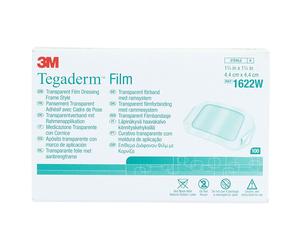 Pansements adhésifs stériles Tegaderm 3M - 4.4 x 4.4 cm (boîte de 100)