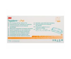 Pansements adhésifs stériles Tegaderm + Pad 3M - 9 x 25 cm (boîte de 25)