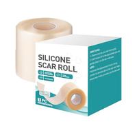 Pansements anti-cicatrices en silicone réutilisables - Étanche - Pour le visage et le corps - Favorise la cicatrisation des plaies en cas de cicatrices chirurgicales, de brûlures, d'acné - Doux pour