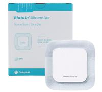 Pansements Biatain Silicone Lite - 5 x 5 cm (boite de 5)