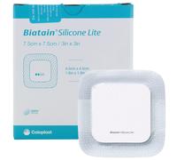 Pansements Biatain Silicone Lite - 7.5 x 7.5 cm (boite de 10)