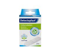 Pansements biodégradables 100% coton - Hypoallergéniques, respirants et sans plastique - Conviennent aux peaux sensibles - Lot de 20 pansements compostables 19 x 72 mm