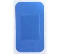 Pansements bleus détectables larges, 10x5 cm, Sachet de 10, pour l'agroalimentaire