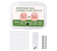 Pansements correcteurs d'ongles - 10 pièces Kit de correction pour ongles incarnés, patchs réparateurs de nuit pour adultes
