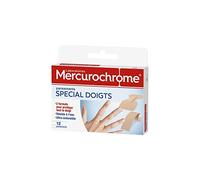 PANSEMENTS DOIGT 12 PANSEMENTS, MERCUROCHROME, LOT DE 3