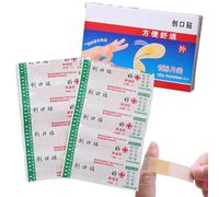 Pansements flexibles étanches, bandages étanches - Bandes de distribution de colle imperméables | 50/100 pièces autocollants de pansement respirants pour une protection confortable, petites coupures