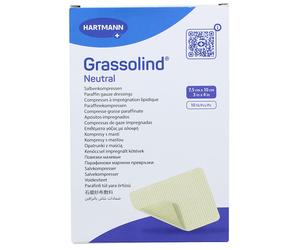 Pansements gras stériles Grassolind neutral Hartmann - 10 x 10 cm