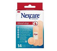 Pansements hémostatiques Nexcare Blood-Stop, assortiment, 14/paquet