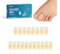 Pansements hydrocolloid sous blister pour pieds - Kimihome 19 ct - Blisters adhésifs imperméables pour talon, pied, orteils, doigts - Sous blister de gel de prévention pour les voyages, la randonnée