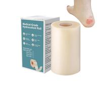 Pansements Hydrocolloïdes,10 cm x 3 m Pansement Étanche | Rouleau de Gel pour Cicatrices,pour Visage Doigt Talon Pied Sensible Voyage Natation Sportif Femme Enfant Adulte Brûlure