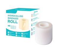 Pansements Hydrocolloïdes en Gel | Largeur 5 cm Pansement Hydrocolloïde | Patch Cicatrisant Flexible et Coupable pour Peau Sensible Visage Pieds Cors Ampoules Boutons Plaies