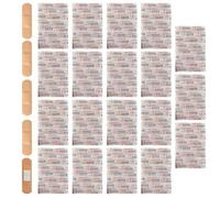 Pansements imperméables 100 pièces Bandages adhésifs en tissu flexible pour