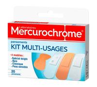 Pansements kit multi-usages Mercurochrome