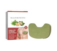 Pansements musculaires anti-cellulite pour hommes, 12 pièces éliminateur de cellulite musculaire, pour partenaire, mari, athlète, amateur de fitness, patch de poitrine brûlant les graisses hommes