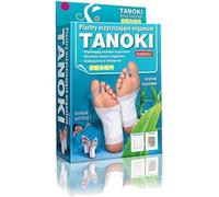 Aura Herbals Tanoki Lot de 10 pansements vitaux pour les pieds avec tourmaline