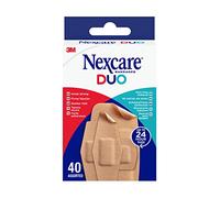 Pansements Nexcare DUO, assortiment, 40/boîte