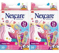 Pansements Nexcare Happy Kids Magic, Assortiment, 20/paquet (Lot de 2)