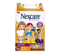 Pansements Nexcare Happy Kids Professions, Assortiment, 20/paquet