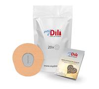 Pansements Patchs pour le capteur Dexcom G7 DiaTape Classic myDili diabète Taille 20 pièces
