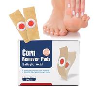 Pansements pour éliminer callosités et ampoules - Ensemble de 24 pièces avec tampons adhésifs pour doigts et pieds | Soin hydratant et apaisant pour peaux sensibles