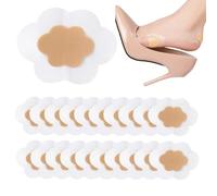 Pansements pour Talons | 50 Pièces De Protège Talons Autocollants - Protections Bandages pour Ampoules Cors et Callosités avec Coussinets Imperméables pour Prévenir les Frottements Cutanés
