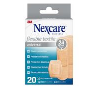 Pansements Textiles Universels Nexcare Flexible, Assortiment, 20/Boîte