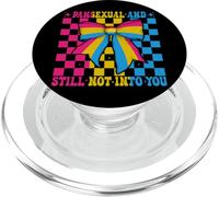 Pansexual and Still Not Into You Pan Pride Drapeau LGBTQ PopSockets PopGrip pour MagSafe