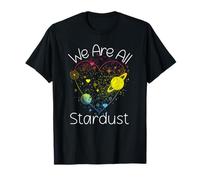 Pansexual Celestial We Are All Stardust Pan Pride Moon Stars T-Shirt