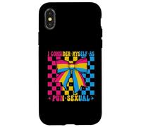Pansexual Pan Pride Drapeau I Consider Myself As Pun Sexual Coque pour iPhone X/XS
