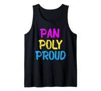 Pansexual Shirt Pan Poly Proud Polyamory Pride Tee Cadeau Débardeur