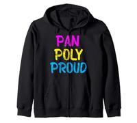 Pansexual Shirt Pan Poly Proud Polyamory Pride Tee Cadeau Sweat à Capuche
