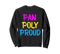 Pansexual Shirt Pan Poly Proud Polyamory Pride Tee Cadeau Sweatshirt