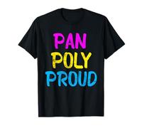 Pansexual Shirt Pan Poly Proud Polyamory Pride Tee Cadeau T-Shirt