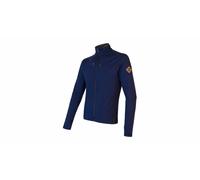 Pánská sweat-shirt SENSOR Mérinos Upper célozip profond bleu S