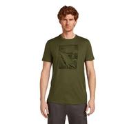 Pánské termotriko s krátkým rukávem Icebreaker Merino 150 Tech Lite Short Sleeve Tee Summit Mens bateau M